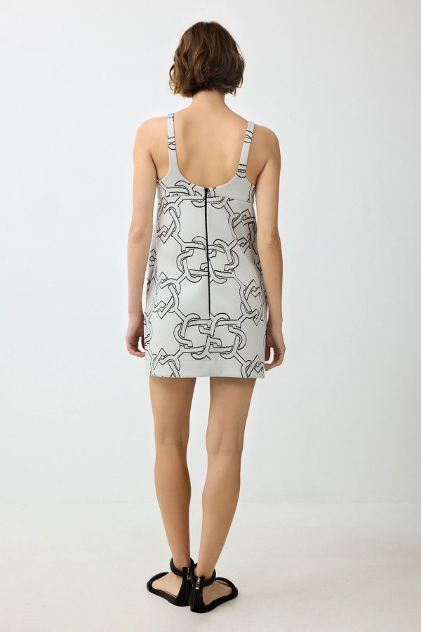 MARIANNE JECQUARD DRESS - Image 5