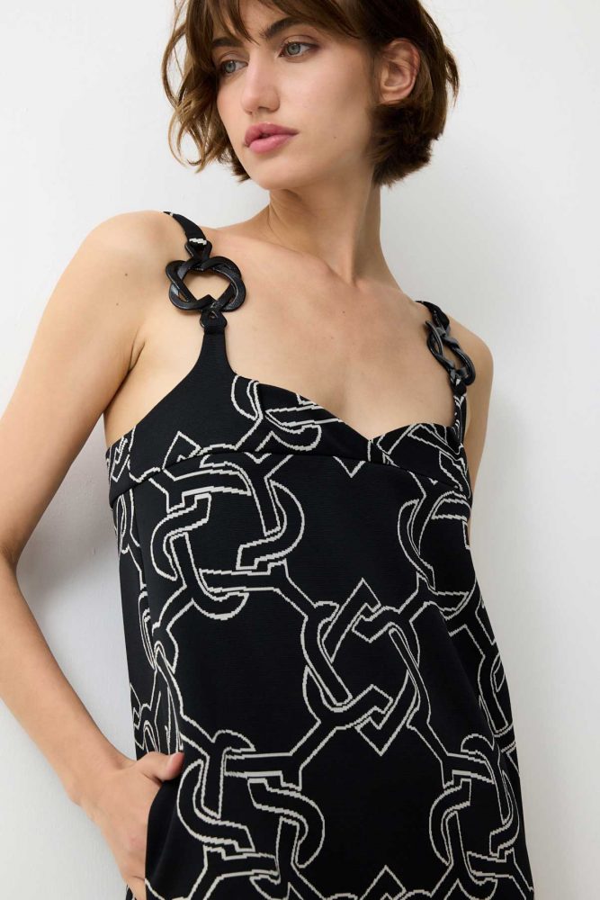 MARIANNE JECQUARD DRESS